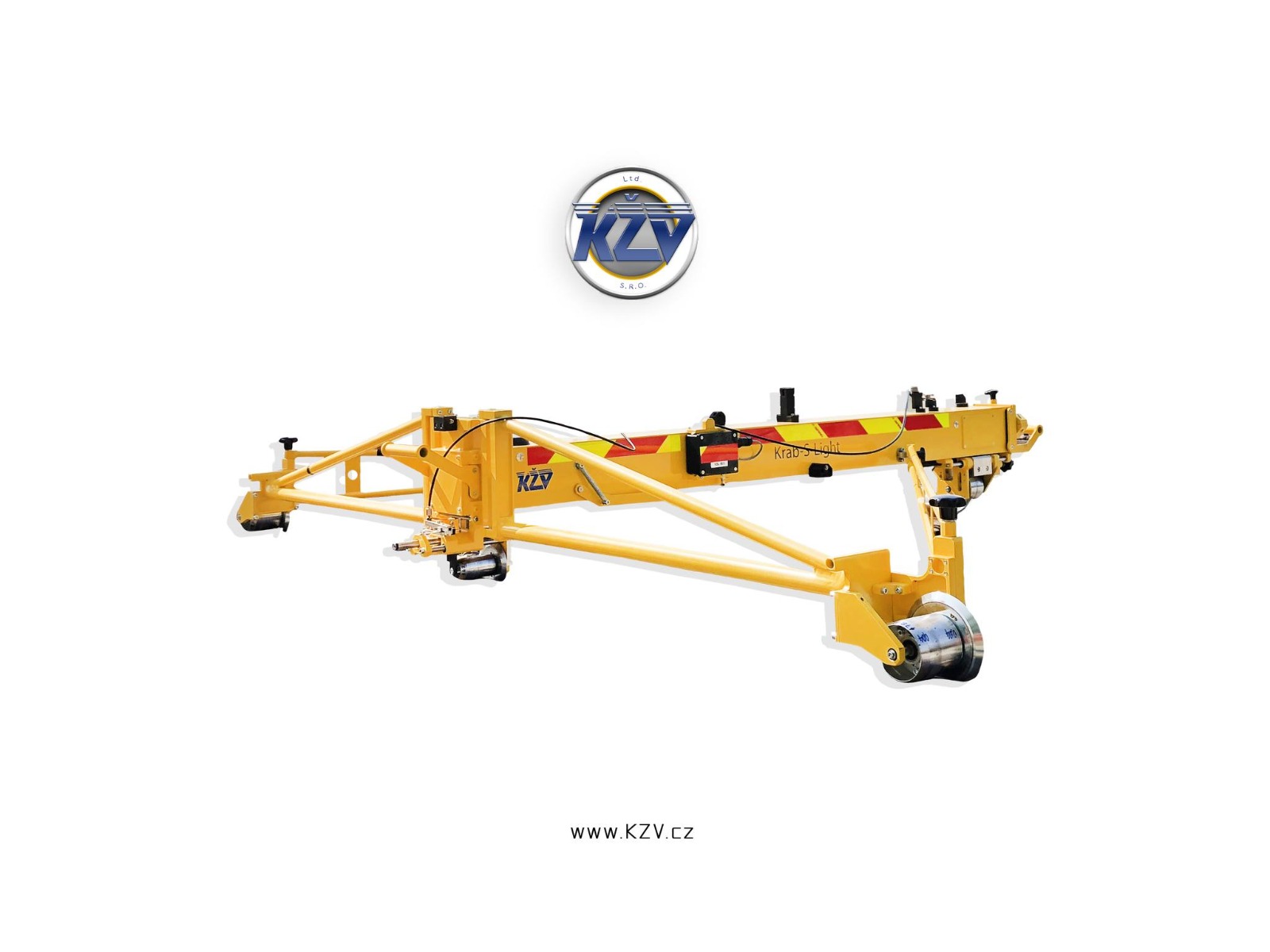 KRAB S-Light — chariot de mesure KŽV, www.KZV.cz